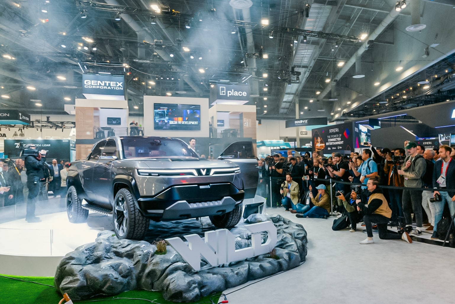 VinFast Unveils New Electric Pickup Truck Concept - VF Wild
